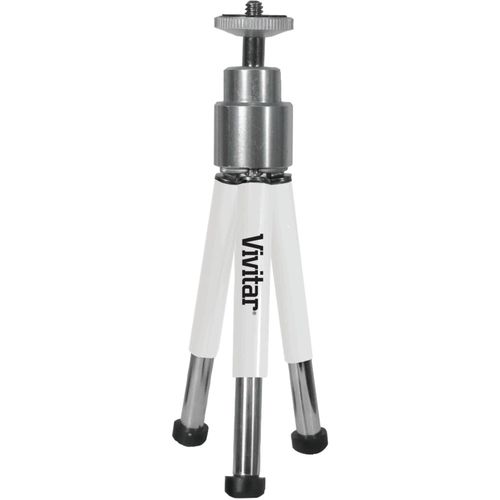 VIVITAR VIV-MPT-100W 6"" Table Tripod (White)