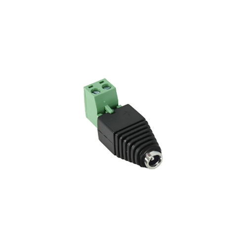 DC Female Power Plug to 2 Pin Terminal (Screw Down) Adapter