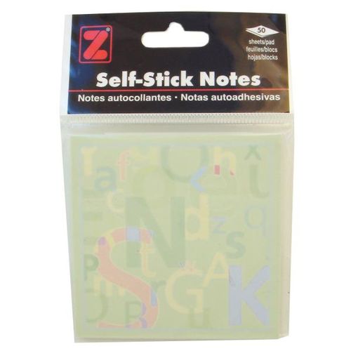 Sticky Notes - Self Repositionable Notes - Green Case Pack 96