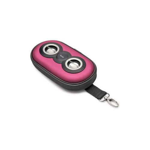 iLuv ISP110 Portable Built-In Stereo Speaker Case (Pink)