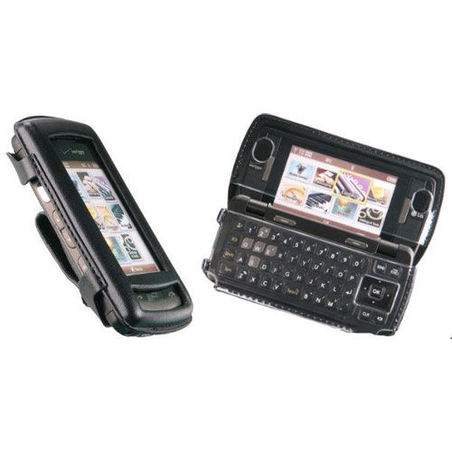 OEM Verizon LG enV Touch VX10000 Leather Fitted Case (Black)