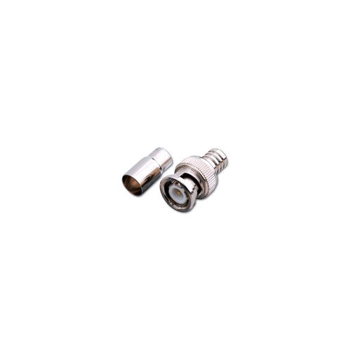 120422X BNC Male Crimp Type Connector RG59/U (Nickel)