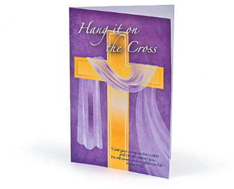 Church Bulletin - Hang it on The Cross Case Pack 2