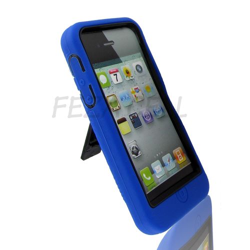 Apple iPhone 5 Blue Robotic Case