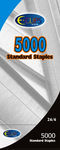 Full Strip Standard Office Staples, 5,000/Box Case Pack 60