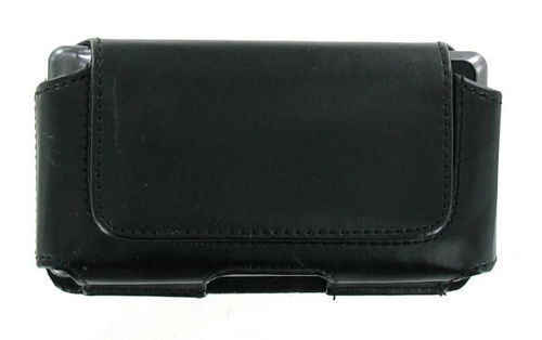 Executive Large Black Horizontal Pouch Case for Droid Droid 2 BlackBerry 8300 8800 9000 9530 9600 8900 9700 Series