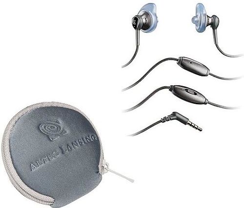 Altec Lansing UHS301 2.5mm Stereo Headset with 3.5mm Adapter & Pouch