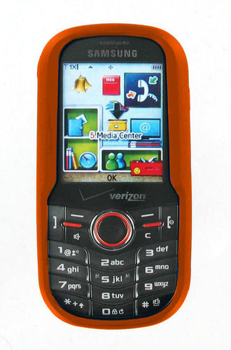 OEM Verizon Samsung Intensity U450 Snap On Case - Orange