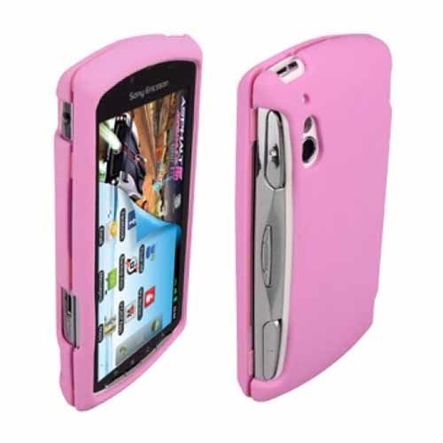 OEM Verizon Snap-On Gel Case for Sony Ericsson Xperia PLAY R800 (Pink)