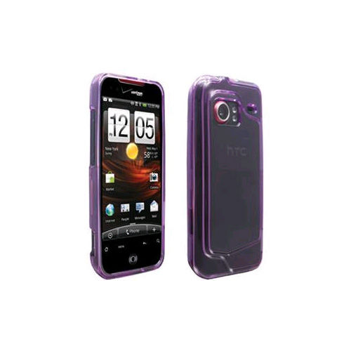 OEM Verizon Snap-On Case for HTC Droid Incredible 6300 (Translucent Purple)