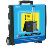 16"" x 18""x 15"" Black Folding Cart on Wheels Case Pack 3