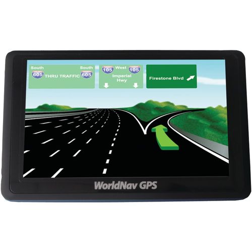 TELETYPE 530060 WorldNav 5300 High-Resolution Truck 5"" GPS Device