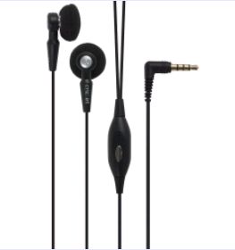 Cricket 3.5mm Stereo Earbud Headset with 3.5mm connector