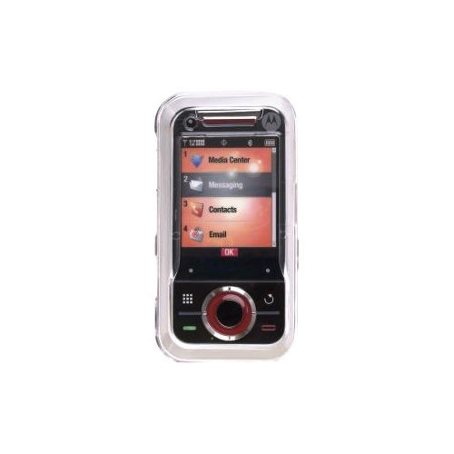 Wireless Solution Snap-On Case for Motorola A455 Rival - Clear