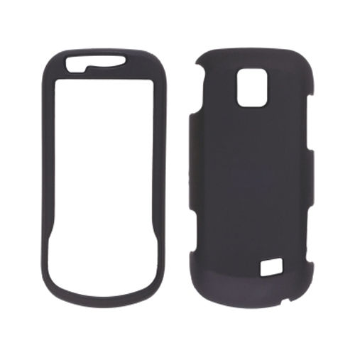 Wireless Solution Soft Touch Snap-On Case for Samsung Intercept SPH-M910 - Black