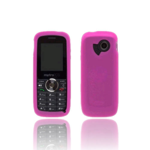 Metro PCS Huawei M228 Silicon Gel Case (Pink)