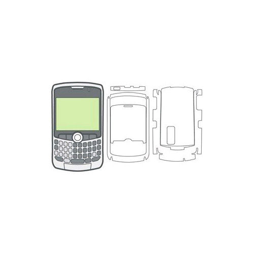 BodyGuardz Screen Protector for Blackberry Curve 8330, 8320, 8310 - 2 Pack