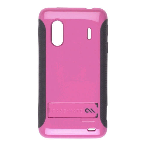 Case-Mate Pop! Case with Stand for HTC Kingdom / EVO 4G (Pink/Cool Gray)