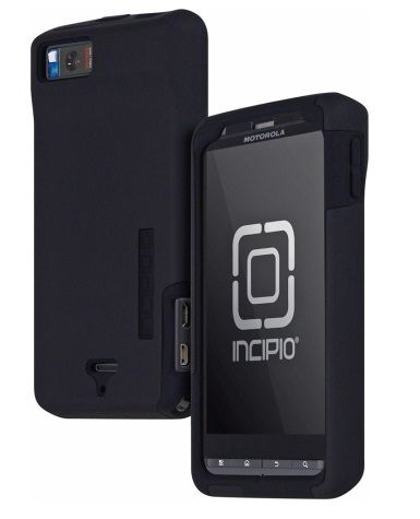 Incipio Silicrylic Hard Shell Case and Gel for Motorola DROID X2 MB870 - Black/Black
