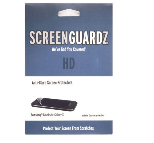 ScreenGuardz+HD Anti-Glare Screen Protector for Samsung Fascinate/Mesmerize (Galaxy S) SCH-I500 (2-Pack)
