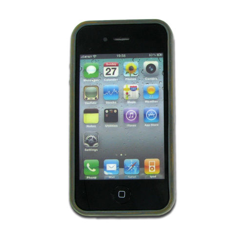 Apple iPhone 4S/ CDMA/ 4 Fusion Candy Cases Black + Black+FREE Screen Protector