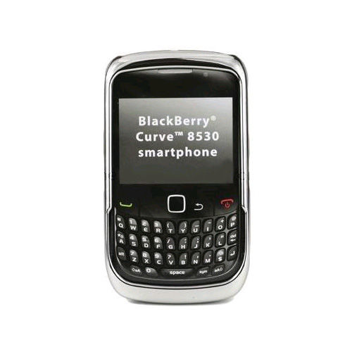 BlackBerry Curve 2 8530 Snap-On Hard Case - Chrome