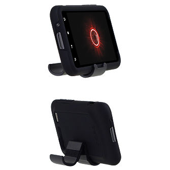 Incipio Double Cover Silicrylic Case with Stand for HTC DROID Incredible 2 ADR6350 (Black/Black)