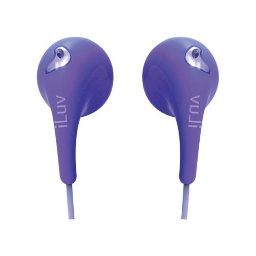 ILUV Bubble Gum II earphone in Purple IEP205PUR