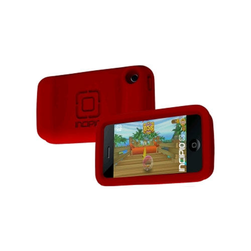 Incipio duroSHOT Silicone Case for Apple iPhone 3G/3GS, Action Red