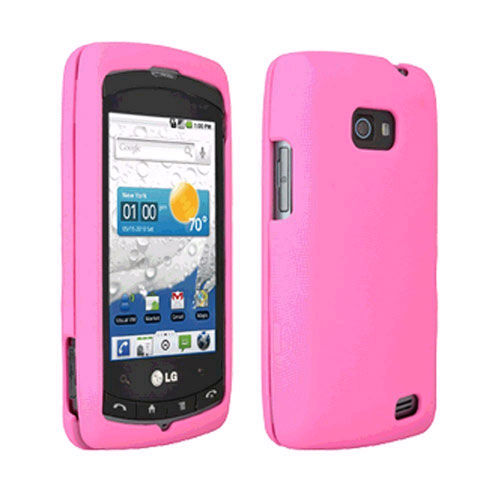 OEM Verizon Snap-On Gel Case for LG Ally VS740 (Pink)