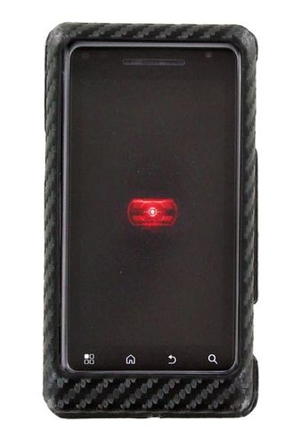 OEM Motorola Snap-On Case for Motorola Droid 2 (Carbon Fiber Black)