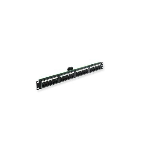 PATCH PANEL, TELCO, 8P2C, 24-PORT, 1 RM