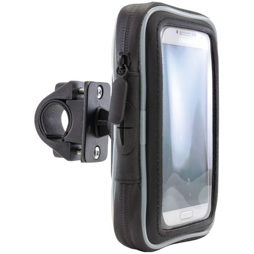 ARKON SMWPCS532 Water-Resistant Protective Case for 5"" Smartphones with Bicycle or Motorcycle Handlebar Mount