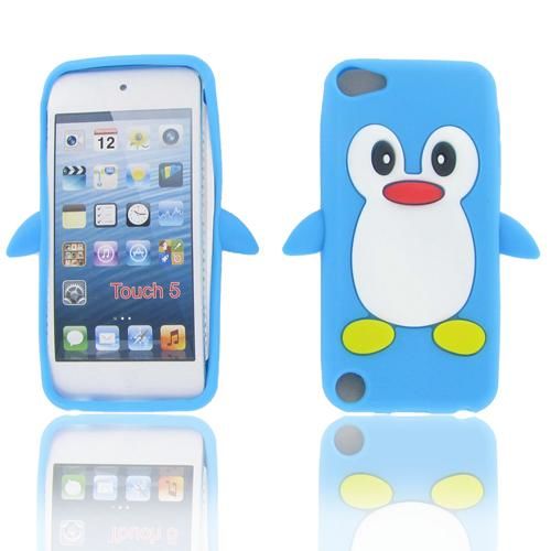 Apple iPod Touch 5 Penguin Skin Case Blue
