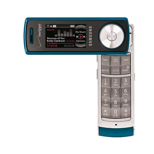 Samsung Juke SCH-U470 Replica Dummy Phone / Toy Phone (Teal)