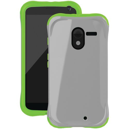 BALLISTIC AP1187-A205 Motorola(R) Moto X Aspira Series Case (Platinum Gray/Apple Green)