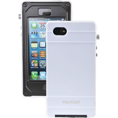 PELICAN CE1180-i50A311 iPhone(R) 5 Vault Series ProGear(R) Case (White/Black)