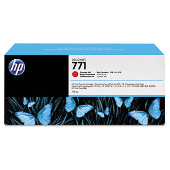 B6Y16A (HP 771) Ink Cartridge, 775 mL, Chromatic Red