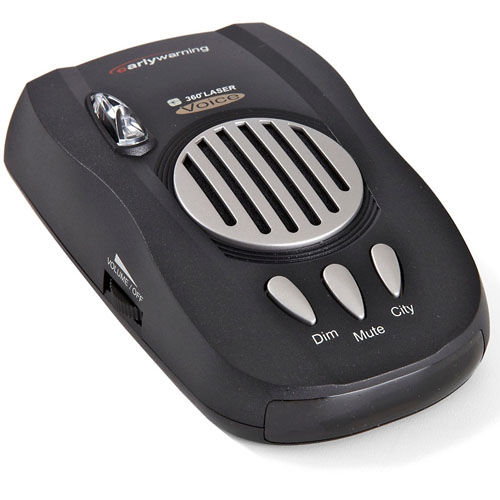 RADAR/LASER DETECTOR w/ VOICE ALERTS