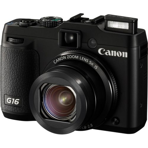 Powershot G16 Black 12.1MP CMOS