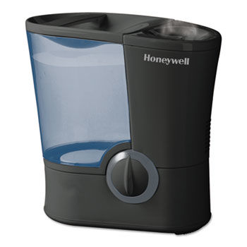 Warm Mist Humidifier, Black, 12 7/10w x 7 1/2d x 12 1/5h