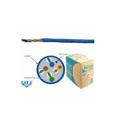 CAT5e CMR PVC Cable BLUE