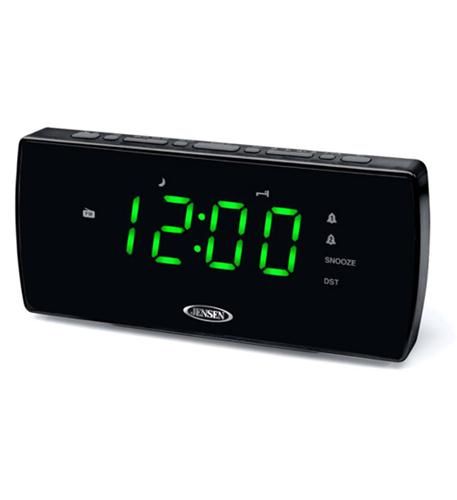 AM/FM/PLL 1.2in Green Display, Dual Alarm