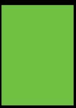 BAZIC Fluorescent Green 22"" x 28"" Poster Board Case Pack 25