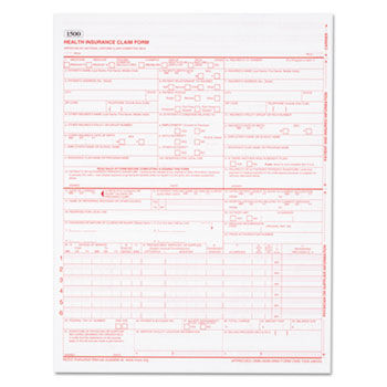 Centers for Medicare and Medicaid Services Forms, 8 1/2 x 11, 500 Forms