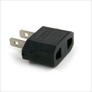 EU to US Power Adapter Converter Socket Plug