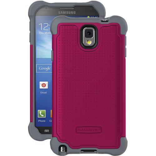 BALLISTIC SG1258-A475 Samsung(R) Galaxy Note(TM) III SG Case (Gray/Mulberry)