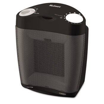 Ceramic Heater, 1500W, Black