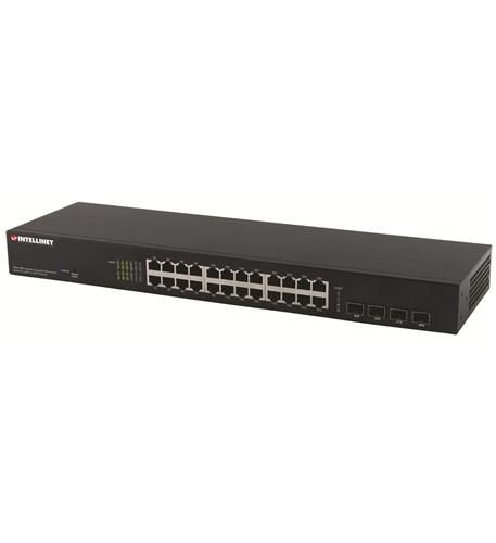 24 Port Gigabit Switch Managed w/4 SFP