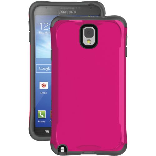 BALLISTIC AP1262-A015 Samsung(R) Galaxy Note(TM) III Aspira Series Case (Pink/Gray)